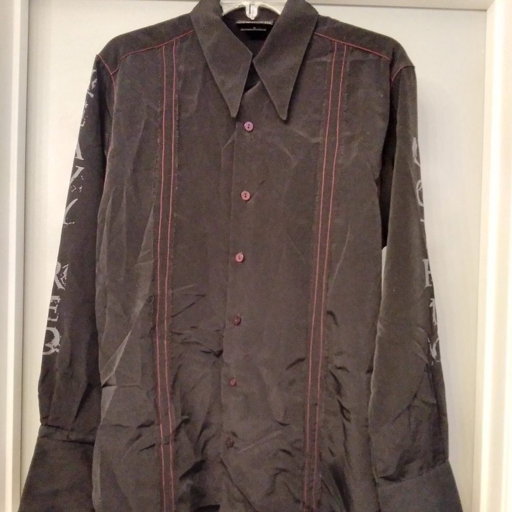 Heavy Red Gothic Shirt